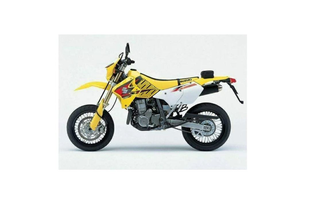 Stompgrip transparente, Volcano, para Suzuki DRZ400 S, 2001-2024, DRZ400 SM, 2005-2024
