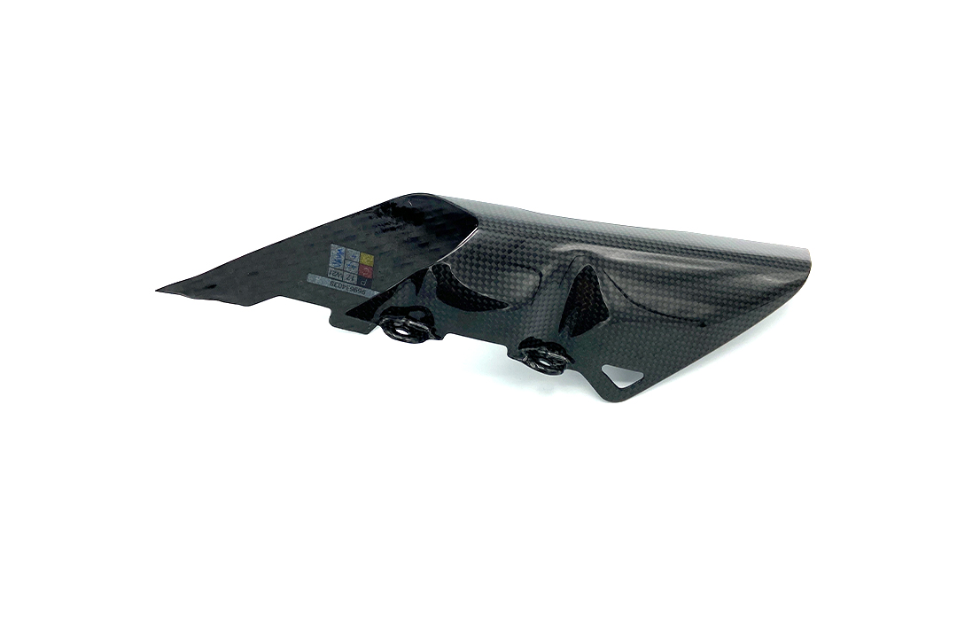 cadenanblatt protección contra el refrigerante Carbono para Ducati Multistrada 1000 DS1000 y DS1000S / Hypermotard 796 / Hypermotard 1100