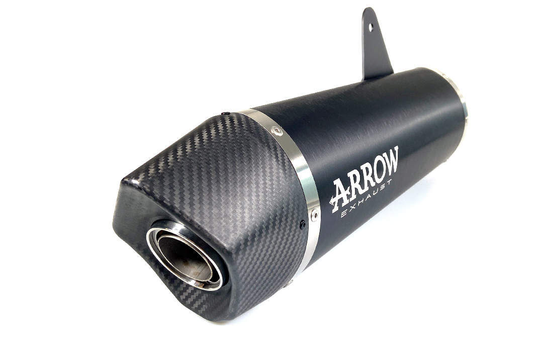ARROW Escape MAXI RACE TECH para BMW R1200GS / R1250GS 2013- de aluminio, negro