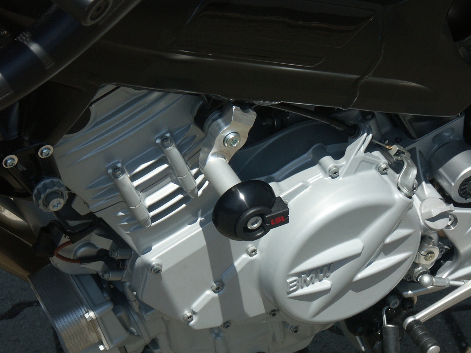 Kit de montaje de protectores anticaída LSL, para BMW F800S/R