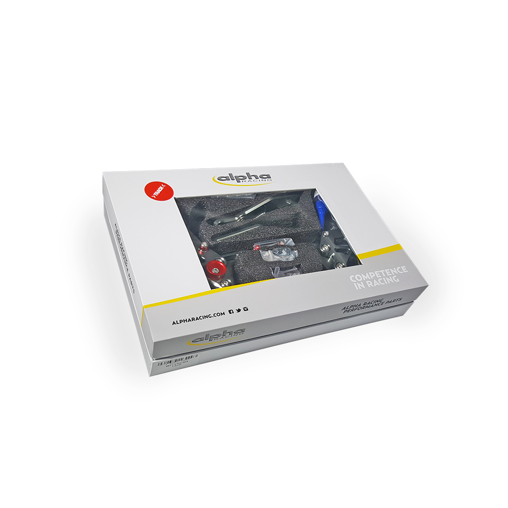 >TRACK< reposapiés titanio Honda CBR1000RR SC59 SC77 2008-17