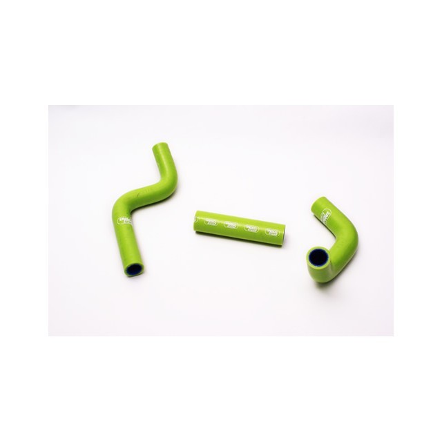 Kit de mangueras de silicona SAMCO SPORT verde para Kawasaki KX80 KX85 año del modelo 1998-2013