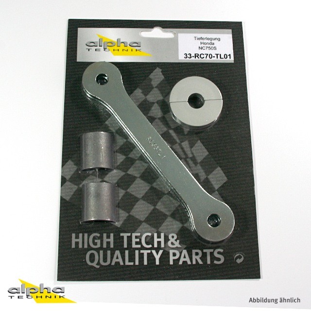 Kit de descenso alpha Technik 35 mm Honda NC750S; Tipo RC70; Año del modelo 2014-