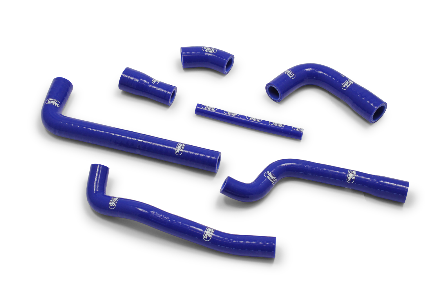 Kit de mangueras de silicona SAMCO SPORT diseño OEM azul para Gas Gas EC250 XC250 EC300 XC300 todos los modelos de 2 tiempos año 2018-2020