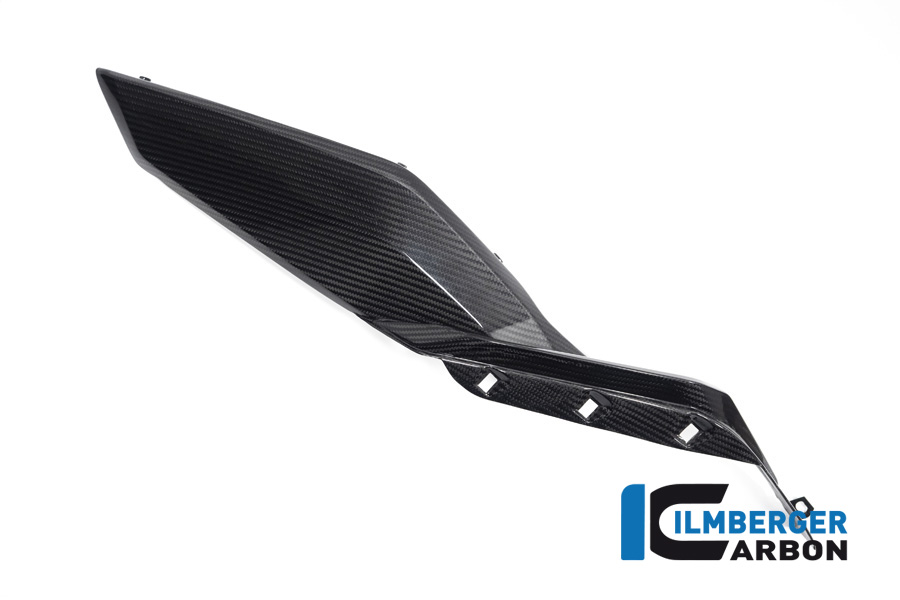 Cubierta lateral inferior de carbono Ilmberger en el depósito de gasolina lado derecho, brillante, para BMW S1000XR 2020- M1000XR 2024-