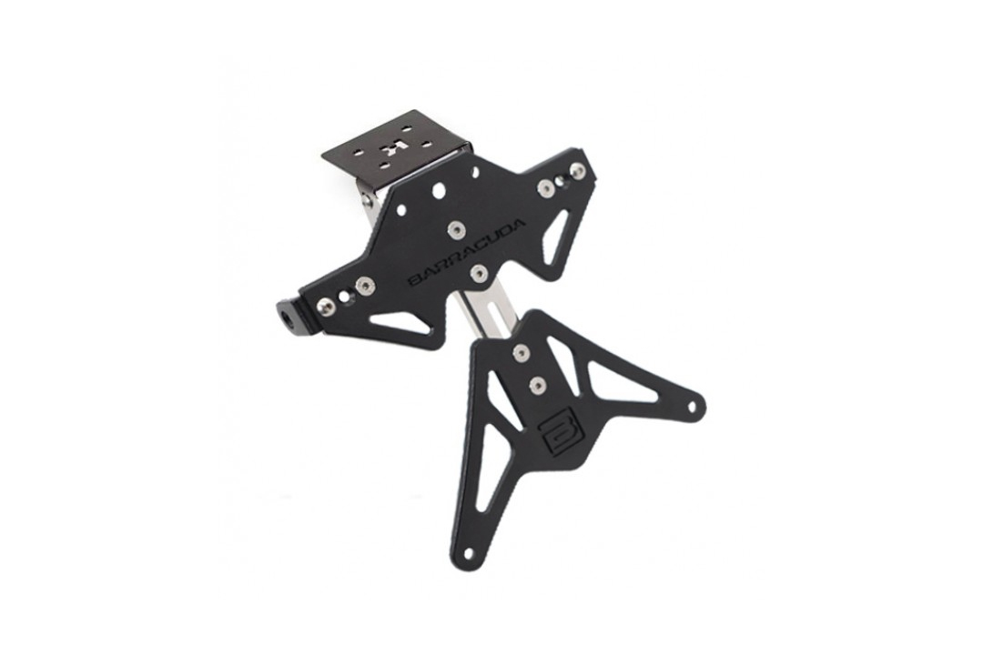 Soporte de matrícula Barracuda para Kawasaki ZX10R 2008-2010