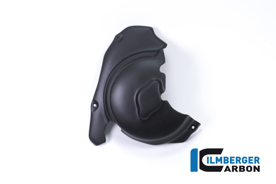 Cubierta de tapa de motor Ilmberger Carbono lado izquierdo, mate Ducati Monster 1200, 1200S 2017-