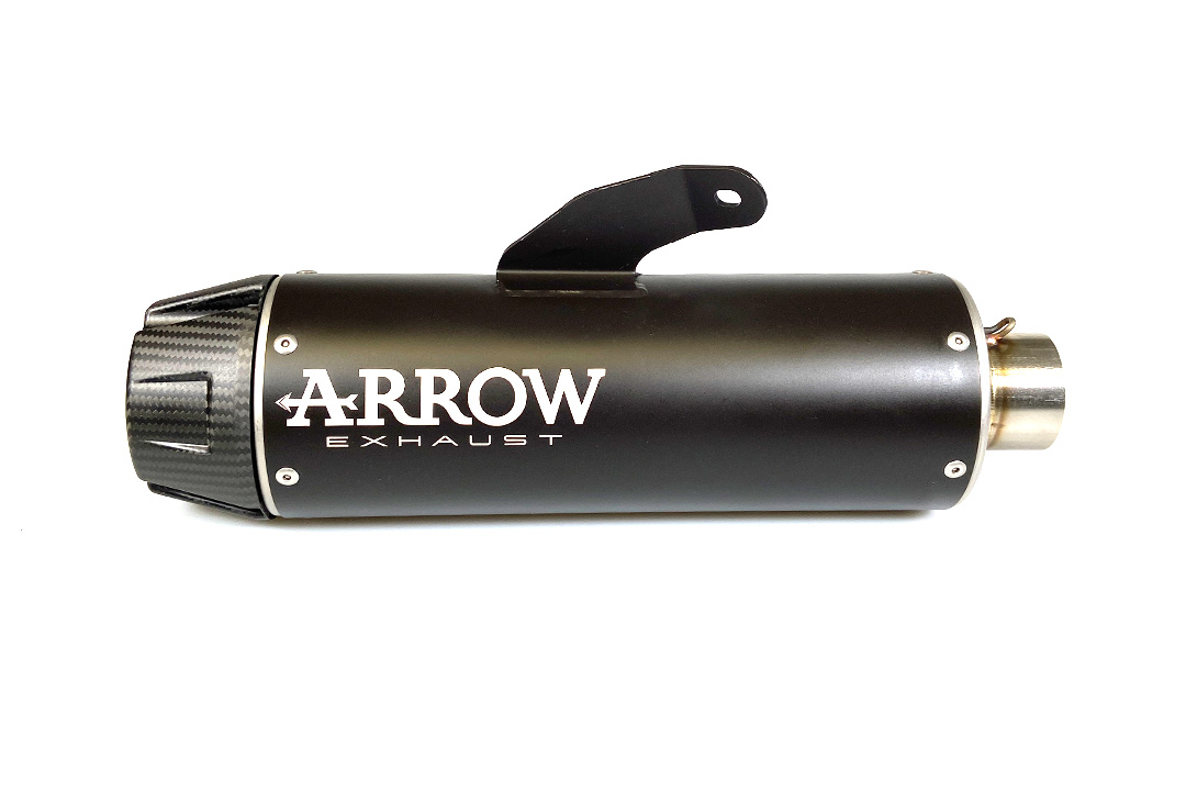 Escape ARROW DARK JET-RACE Acero inoxidable negro para Yamaha MT-07 / Tracer 700 2014-