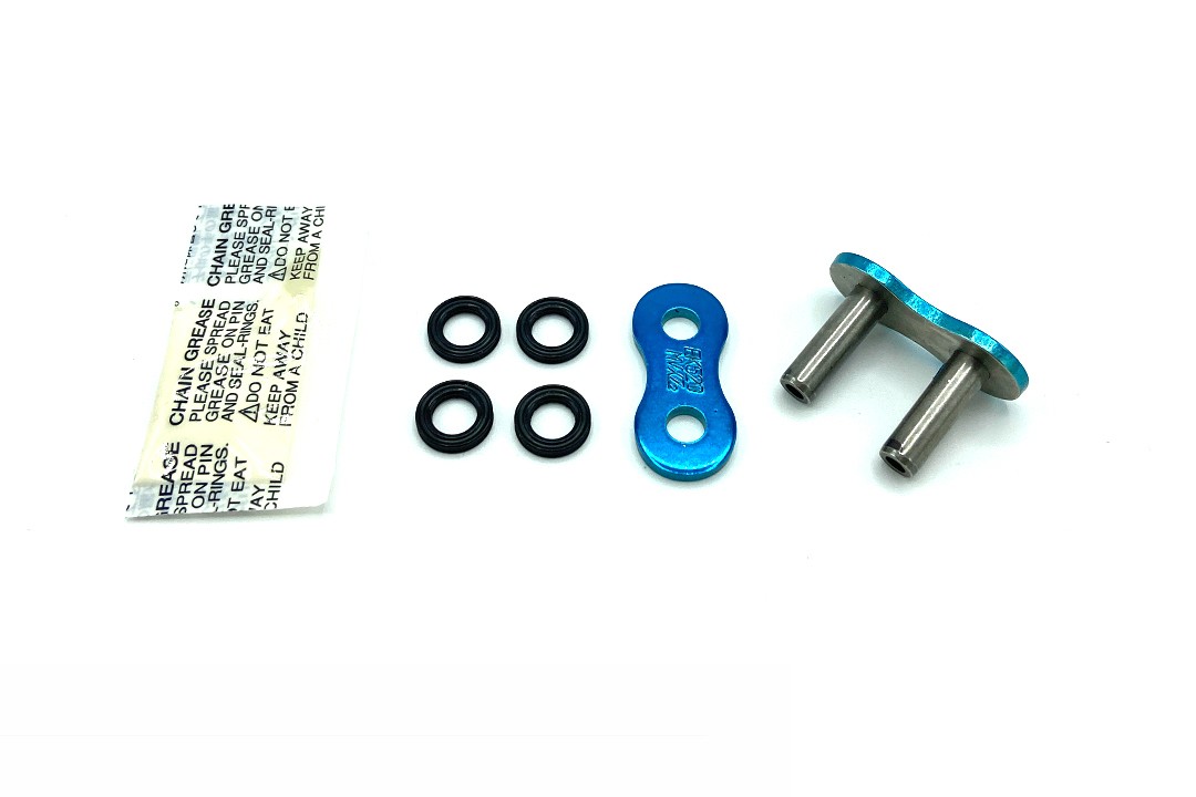 Enuma EK Chain Eslabón de cierre de remache hueco EK 525 MVXZ2 azul metálico
