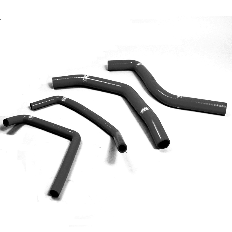 Kit de mangueras de silicona SAMCO SPORT negro brillante para Yamaha FZR1000 año de modelo 1991-1995