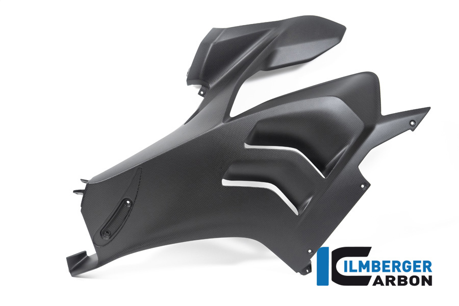 Ilmberger Carbon Panel lateral de carenado lado izquierdo mate Panigale V4 R
