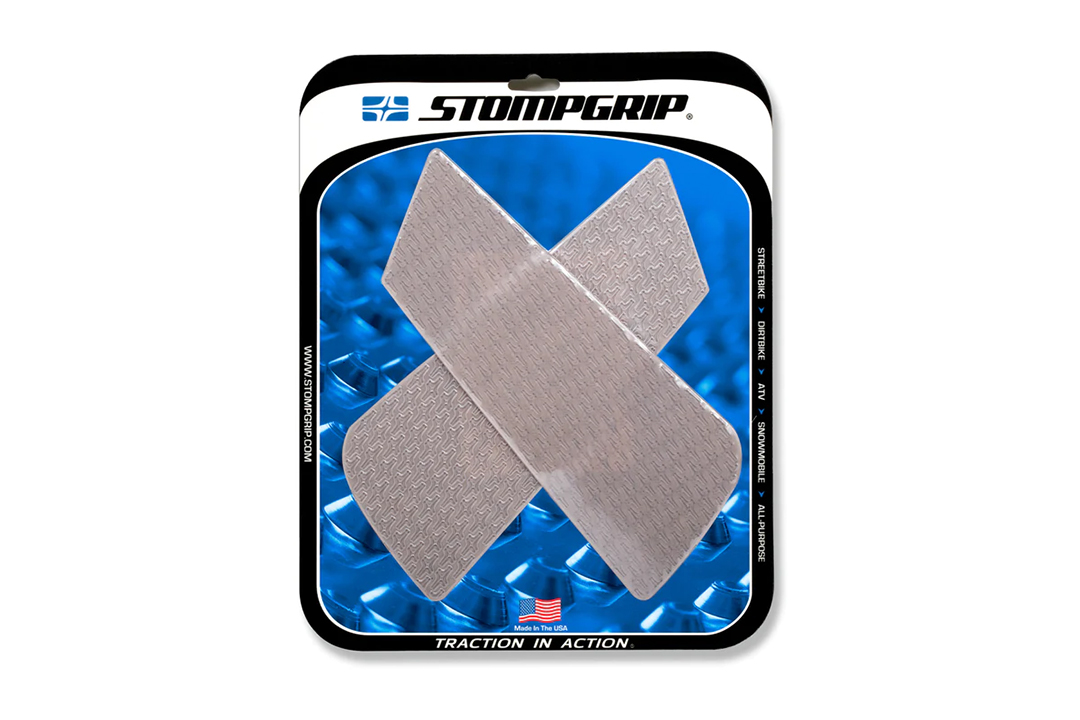 Stompgrip transparente Icon, para Suzuki V-Strom 1050, 2021-2025 y Triumph, Speed Triple 1050i, 2005-2010