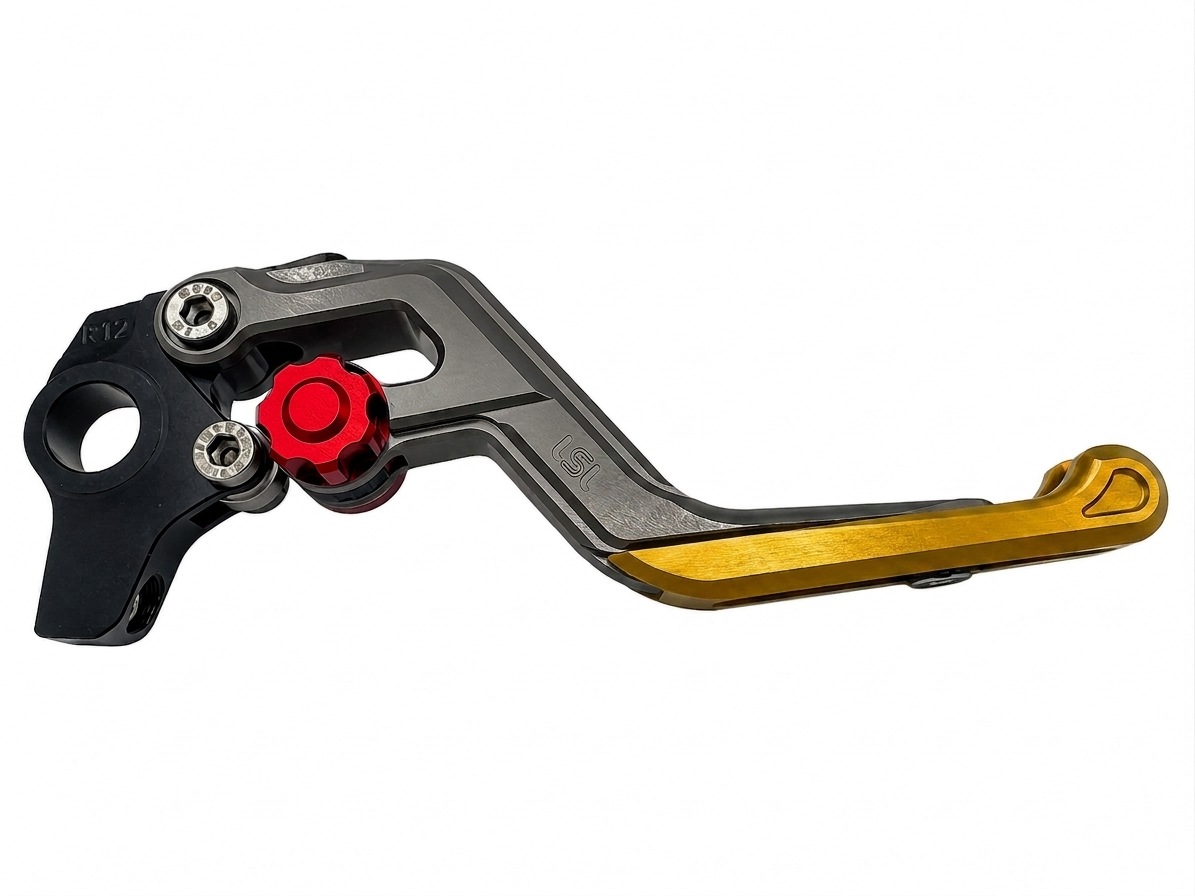 LSL ERGONIA Maneta de freno R49R Antracita/Rojo/Oro