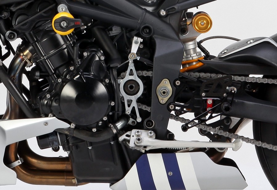 LSL Ritzel-Cover Kit 675 Street Triple, schwarz