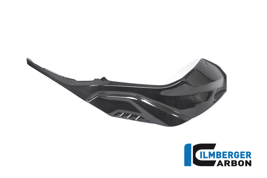 Tapa lateral de carbono Ilmberger lado derecho en el depósito de gasolina, Carbono