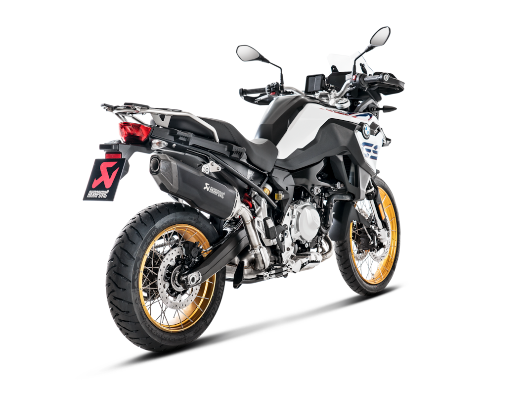 Escape Akrapovic Slip-On Line (Titanio) para BMW F 800GS y F900GS / Adventure 2024-, F750GS y 850 GS/Adventure 2018-2023