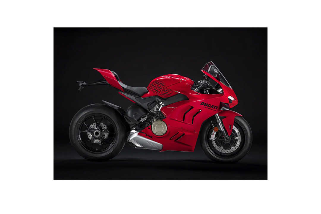 Almohadilla Stompgrip depósito de gasolina negra, Icon, kit depósito de gasolina para Streetbike para Panigale V4 (R, S, SP) y Streetfighter V4 (S, SP)