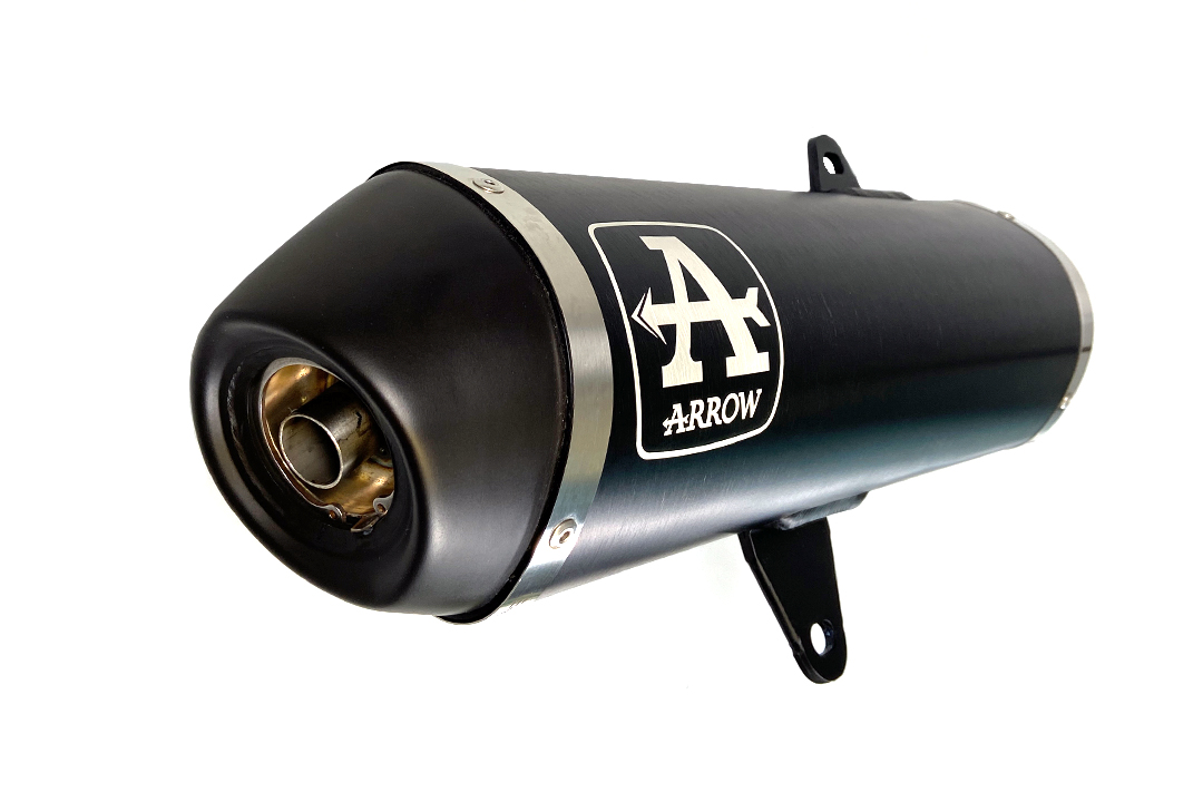 Escape ARROW DARK URBAN para Yamaha XMAX 400 2017-, Aluminio negro