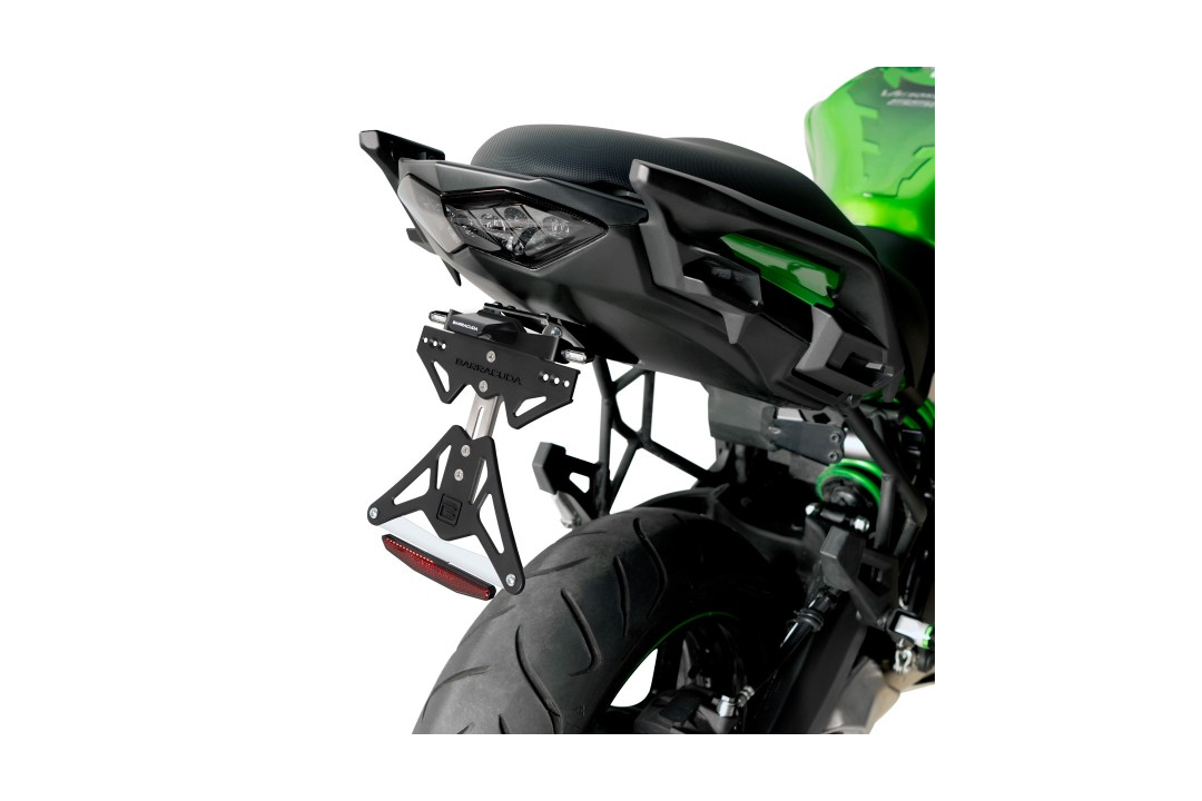Soporte de matrícula Barracuda para Kawasaki Versys 650