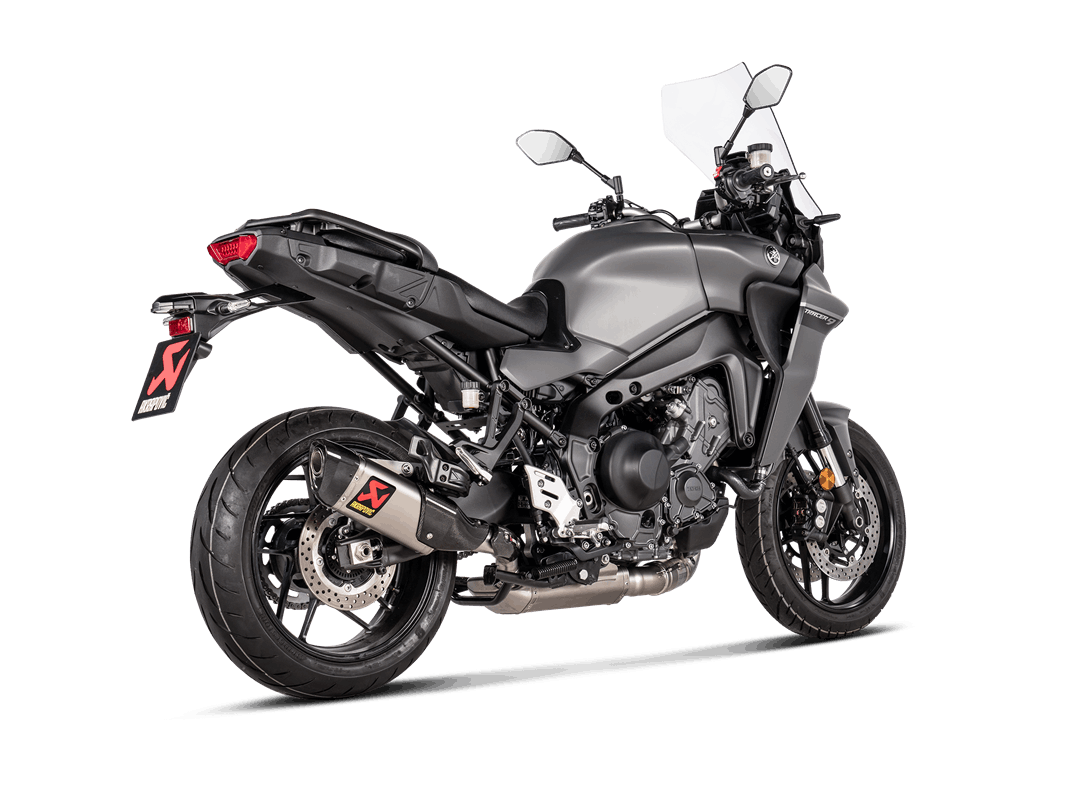 Akrapovic Racing Line (Titanium) sistema de escape para Yamaha Tracer 9, GT, GT+ a partir del año de modelo 2021-2024