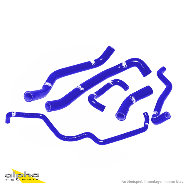 SAMCO SPORT Kit de mangueras de silicona azul para Triumph Daytona 675 Daytona 675R años de modelo 2006-2012