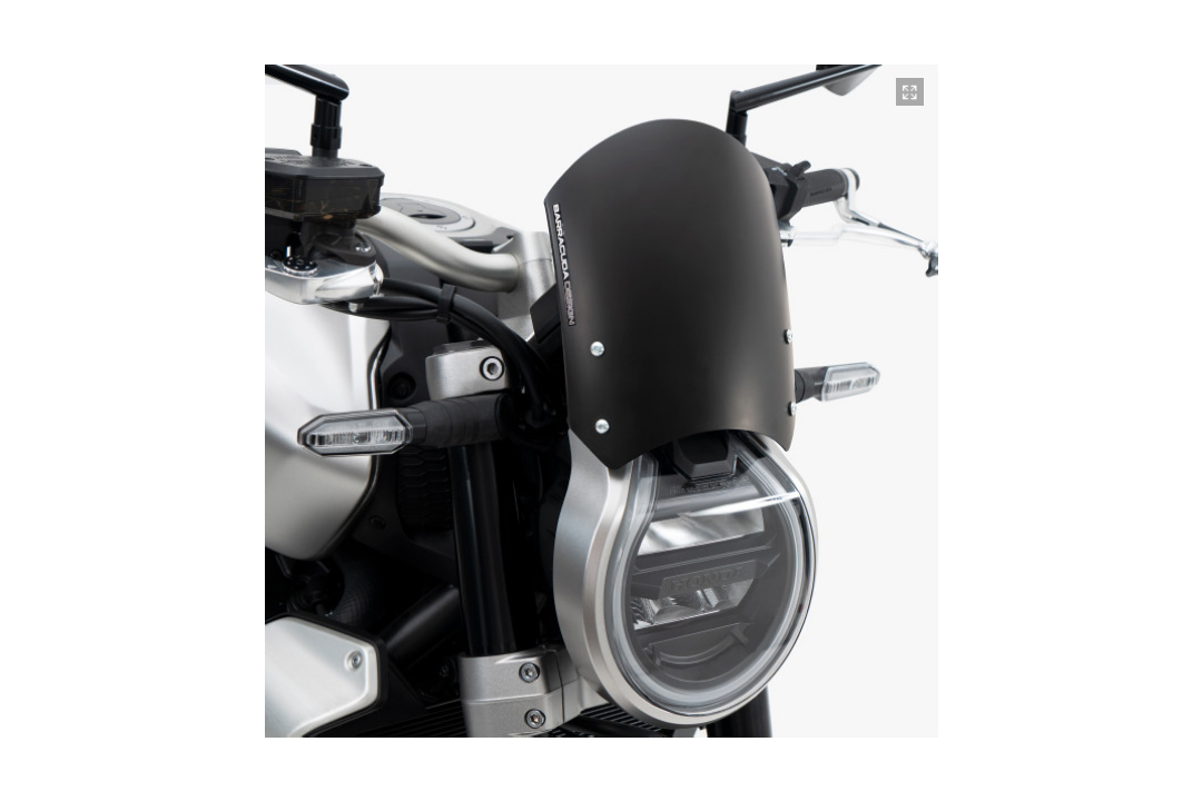 Parabrisas Barracuda Aerosport Aluminio Negro para Honda CB1000R 2021-