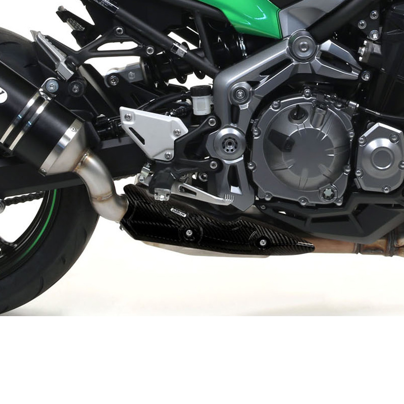 protecion térmil OEM-catalizador para Kawasaki Z900, a partir del año de modelo 2017-/2020-