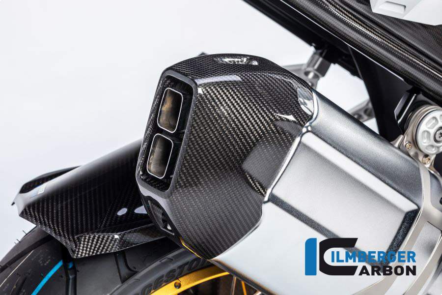 Protector de calor de escape trasero de carbono para BMW R 1250 GS a partir de 2019