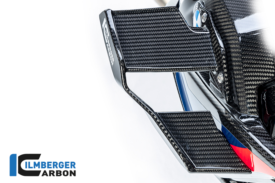 Alerón de carenado de carbono Ilmberger lado derecho, brillante, BMW M1000R 2023-