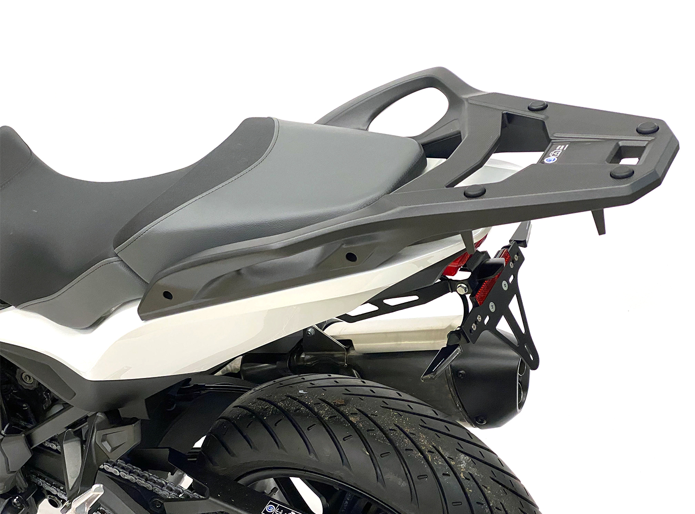 Soporte de matrícula alpha Technik para Honda NT1100, Tipo SC84, Año del modelo 2022-