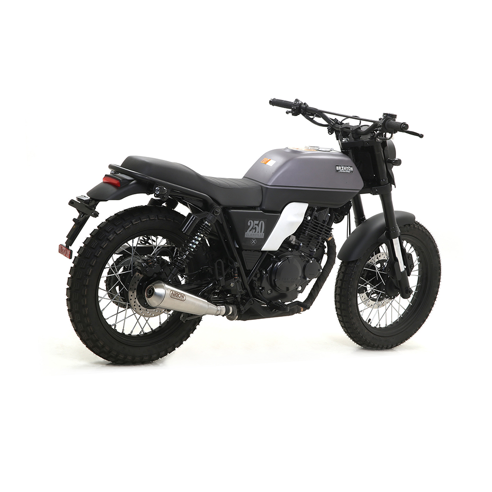 Escape ARROW PRO-RACE Acero inoxidable para Brixton Felsberg 250 Año del modelo 2020-