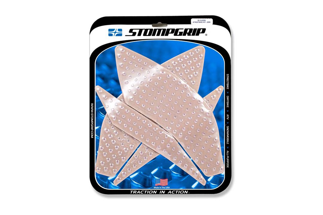 Stompgrip transparente, Volcano, para Yamaha YZF-R1(M), 2015-2025