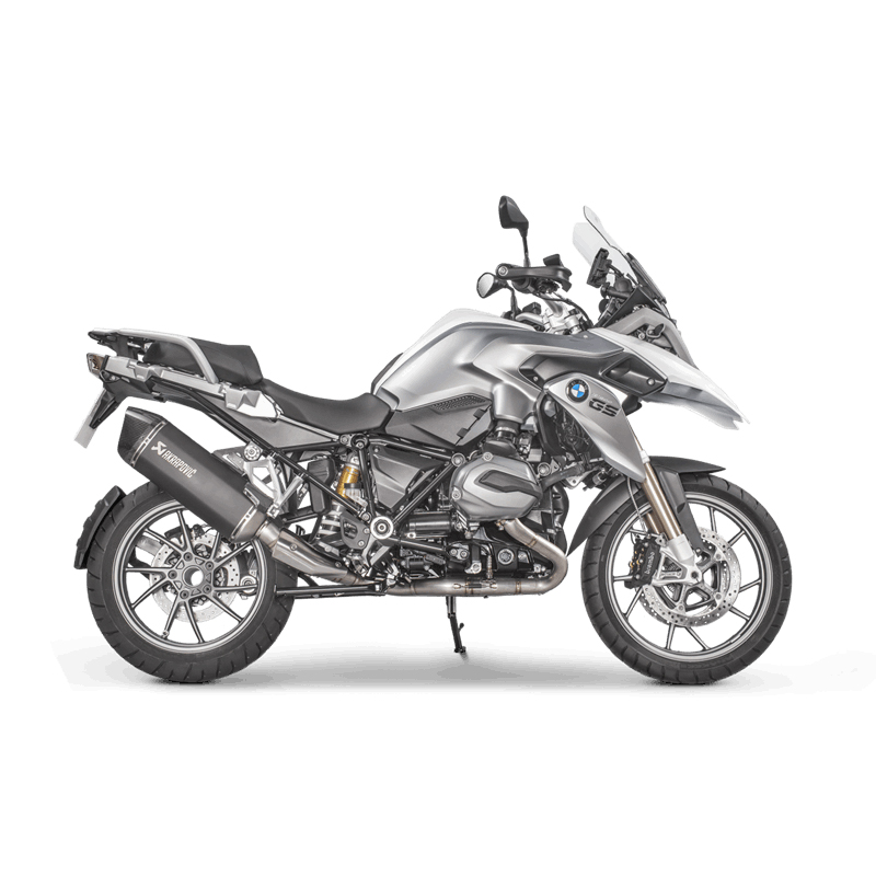 Colector opcional (titanio) Akrapovic sistema de escape para BMW R1200GS año del modelo 2013-2018 R1200GS Adventure 2014-2018