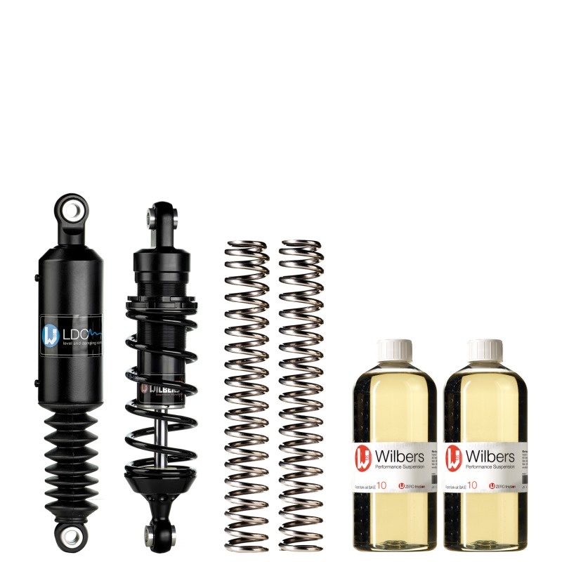 WI LDC Nivomat para Harley Davidson FLHP Road amortiguador para King