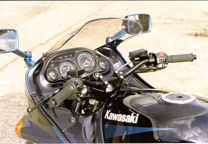 Kit Superbike LSL con certificado de piezas para Kawasaki ZZR1100, Tipo ZXT10D, 1993-, plata, (Tipo A)