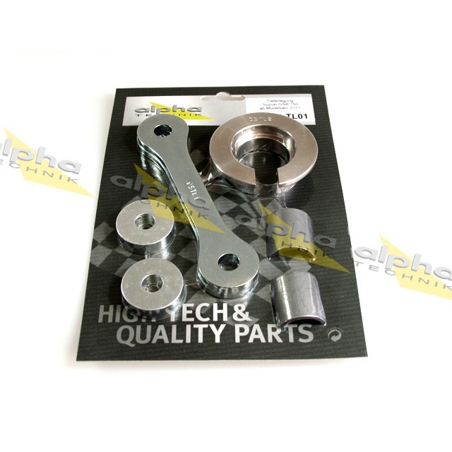alpha Technik Kit de descenso 30mm Suzuki GSR750; Tipo C5; Año de modelo 2011-