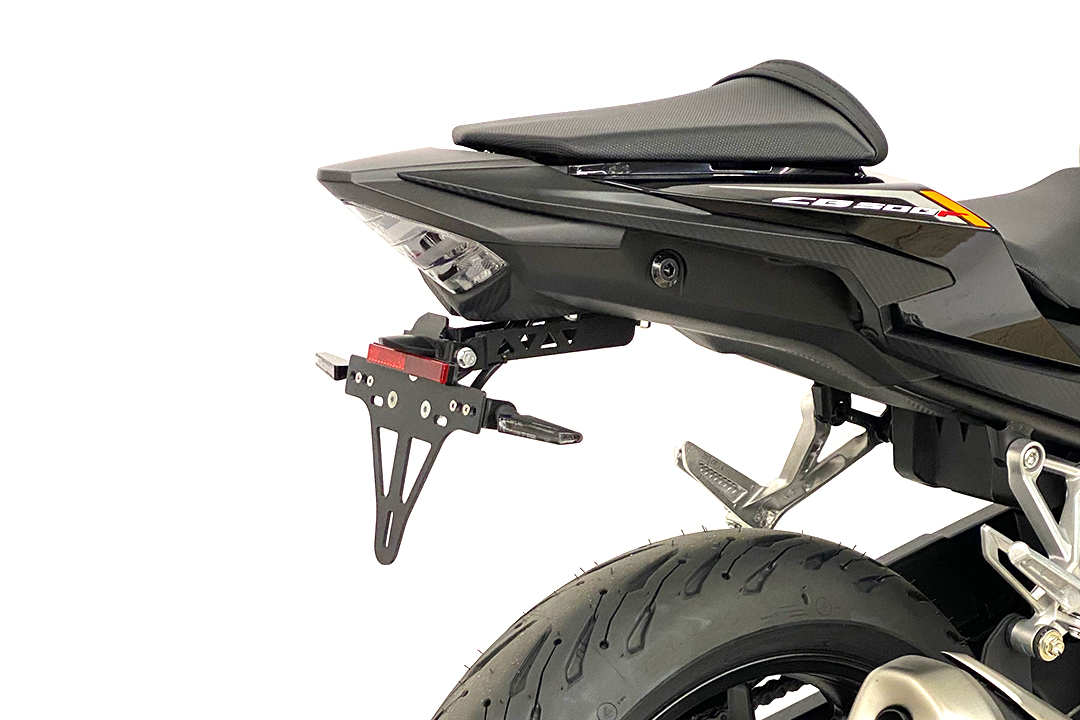 Soporte de matrícula para Honda CB500F, CBR500R y CB750 Hornet, a partir del año modelo 2017-