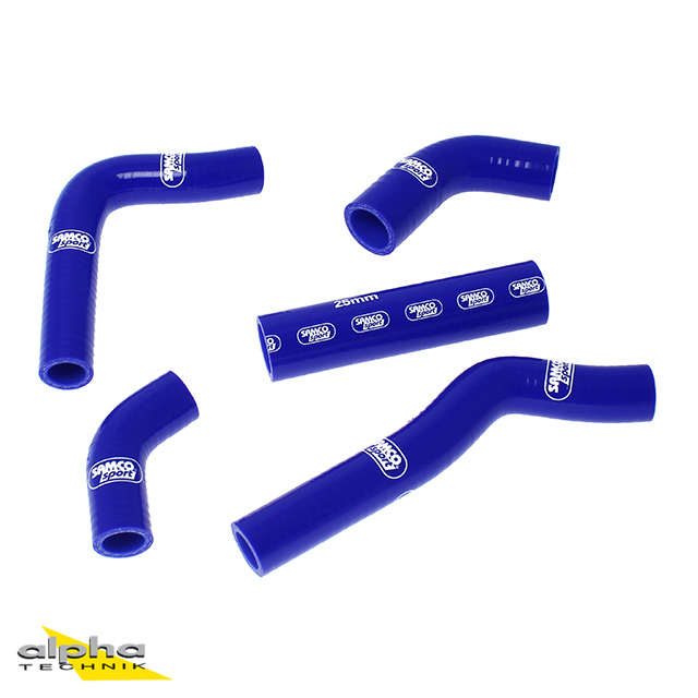 Kit de mangueras de silicona SAMCO SPORT azul para Yamaha RD500LC años de modelo 1984-1987