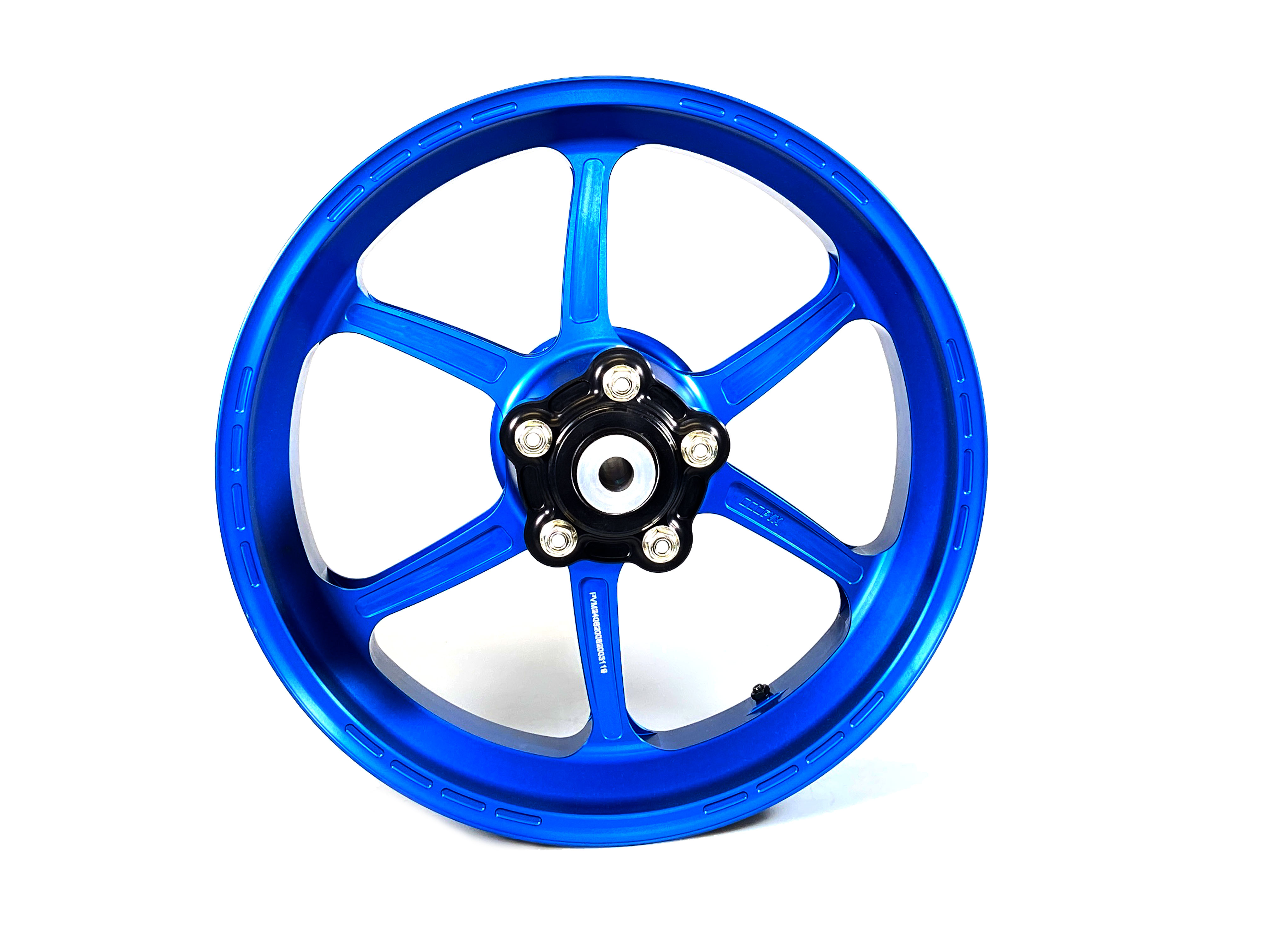 Kit de conversión PVM 3V Llantas Forjadas de Aluminio de 17 Pulgadas Azul Mate para Honda Africa Twin CRF1100 a partir de 2020-