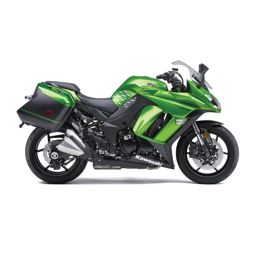 Stompgrip híbrido, Icon, para Kawasaki Z1000SX, 2011-17