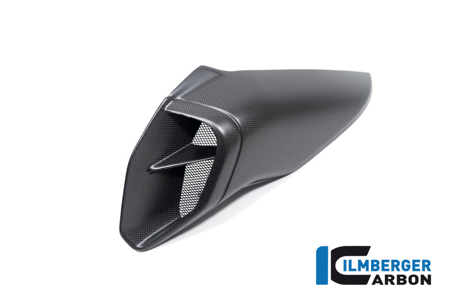 Carenado de entrada de canal de aire de carbono Ilmberger lado izquierdo, mate, Ducati Diavel V4, 2023-