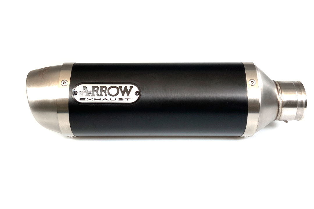 ARROW Escape DARK THUNDER Aluminio negro para Honda CB1000R 2008-2016