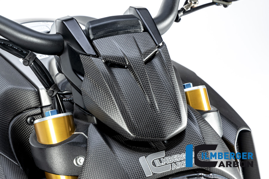Cubierta de Instrumentos de Carbono Ilmberger, mate, Ducati Diavel 1260, 2019-