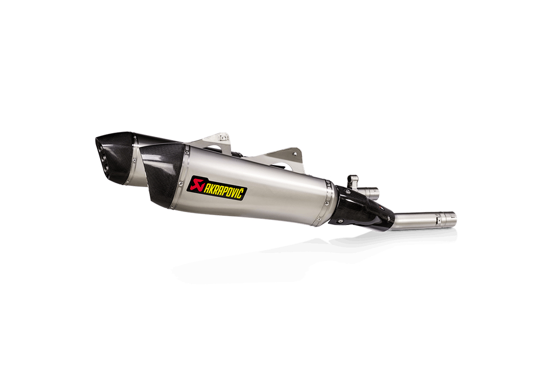 Escape Akrapovic Slip-On Line (Titanio) para BMW K1600GT/GTL Año del modelo 2021-2024
