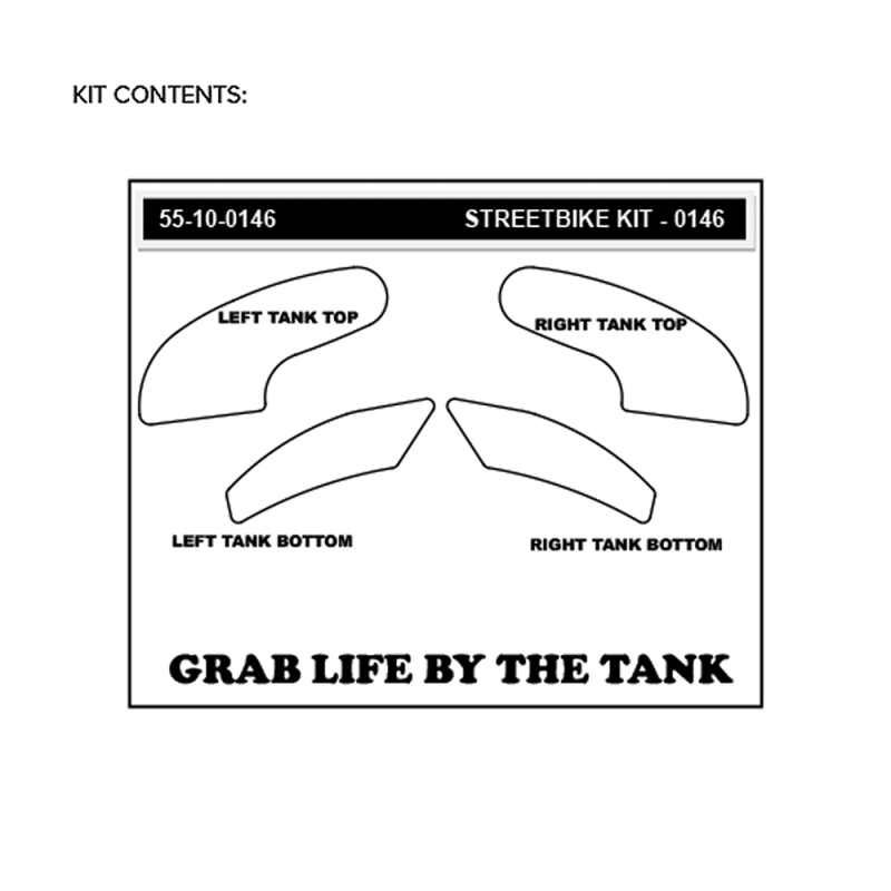 Stompgrip klar, Icon, für Ducati 939 Supersport (S), 2017-2022, Supersport 950 (S), 2021-2025