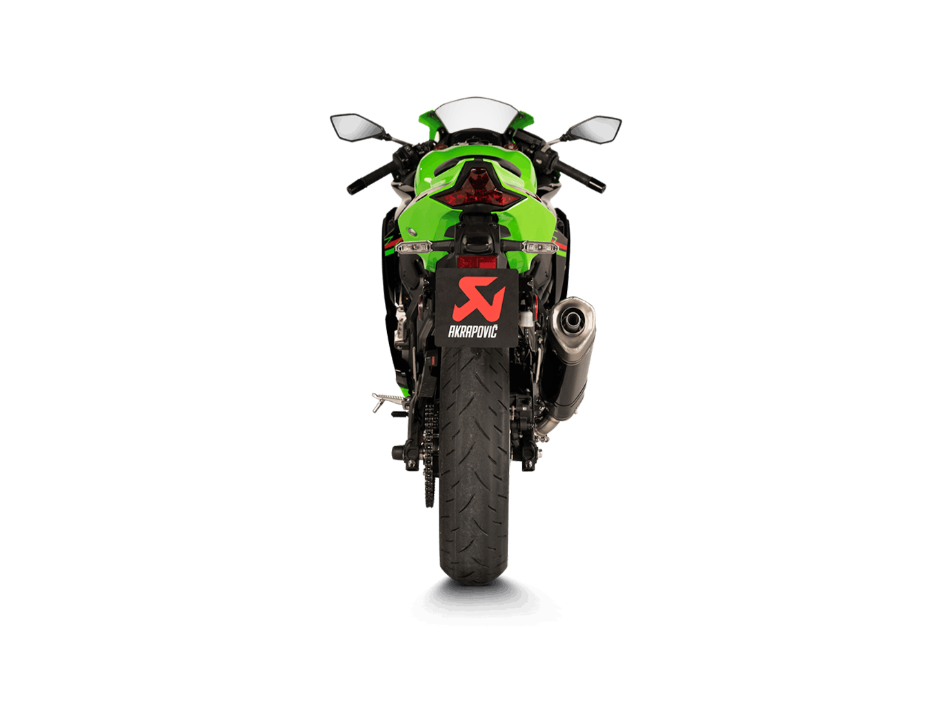 Escape Akrapovic Slip-On Line (Carbon) para Kawasaki Ninja ZX-4R y ZX-4RR años 2023-2025