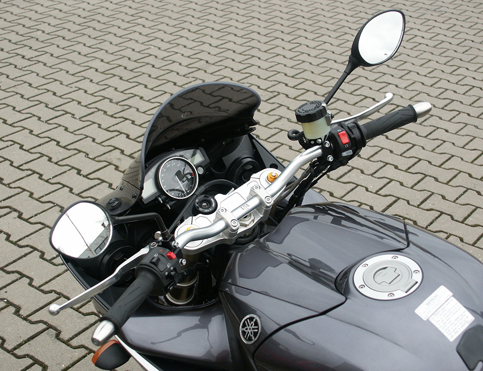 Kit Superbike LSL con certificado de piezas para Yamaha YZF-R1, Tipo RN12, año del modelo 2004-2005, plata, (Tipo G)