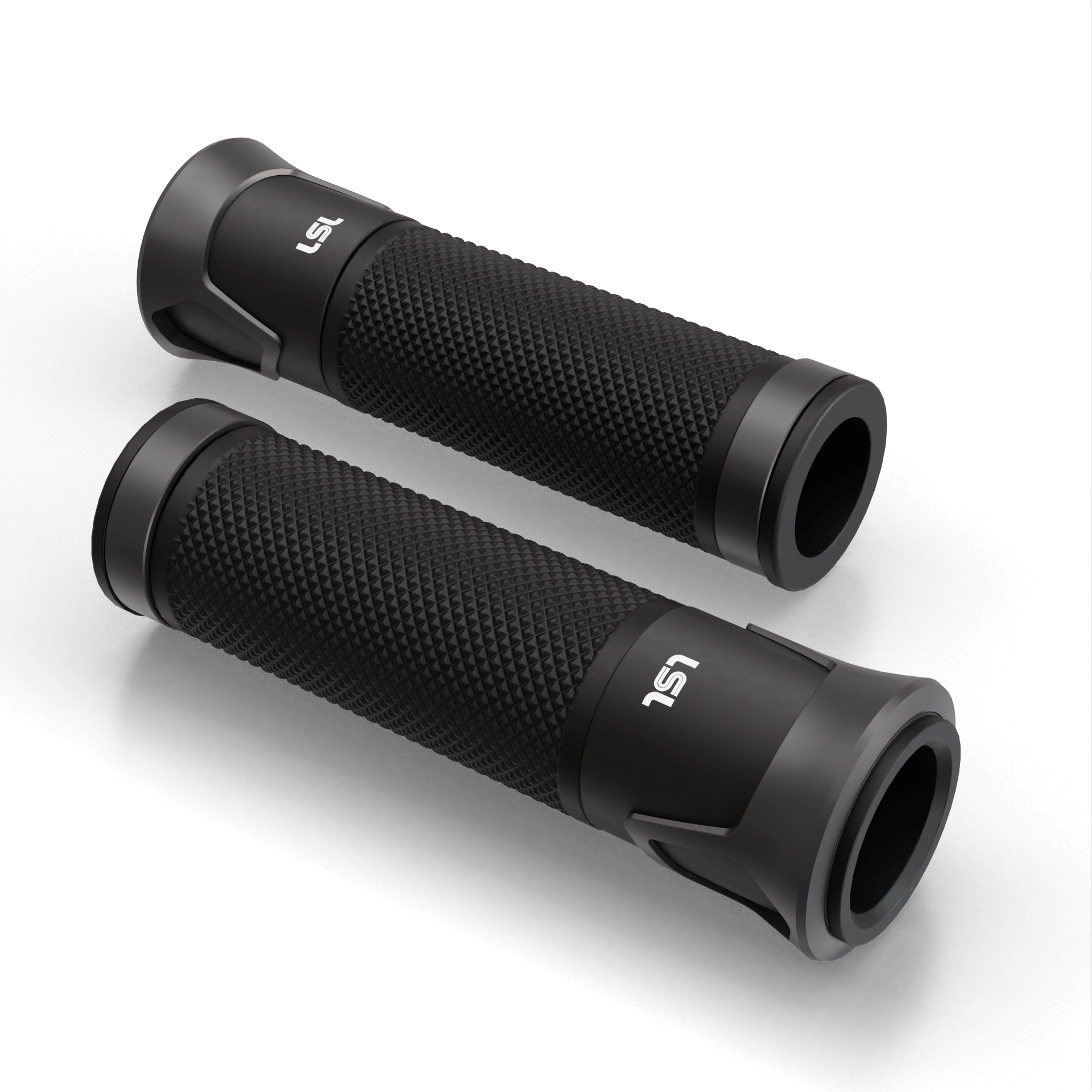 Puños LSL NOVA-RS manillargriffgummi, 7/8 pulgadas (22,2 mm), 132 mm, titanio