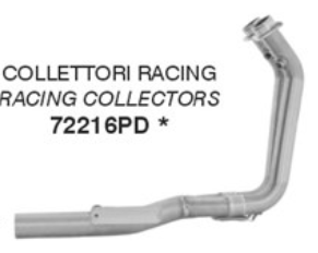 Colector de Escape Racing ARROW de Acero Inoxidable para Morbidelli T502X, 2026-