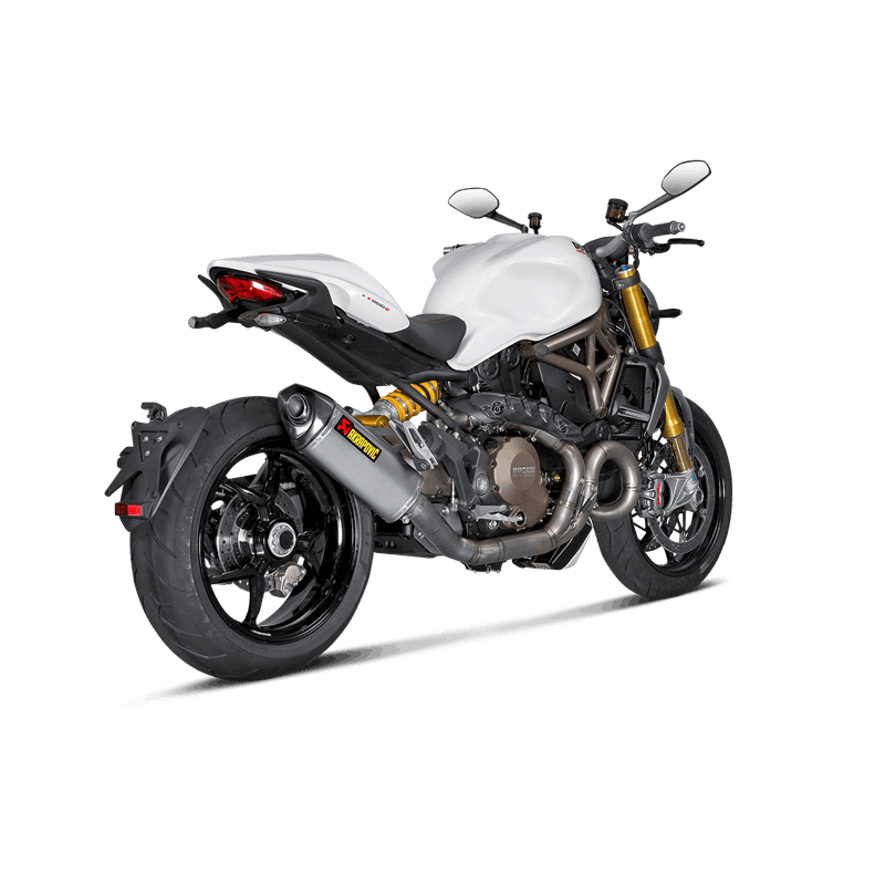Akrapovic Tubo de Conexión (Titanio) sistema de escape para Ducati Monster 1200R 2017-2020 Monster 1200 / 1200 S 2017-2020 Monster 821 2014-2020